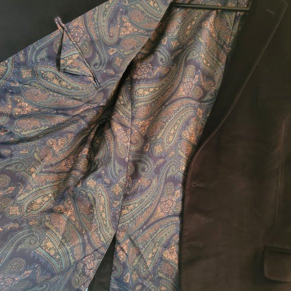 Lauren Ralph Lauren Black Velvet Blazer - Picture 4 of 7